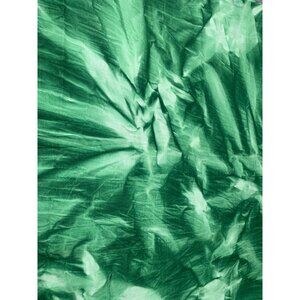 Green Tie-Dye Cotton Fabric 21" x 46" Sewing Craft Material
